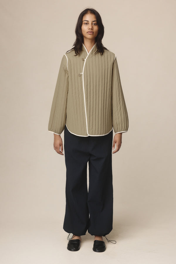 AGNES JACKET - PUTTY