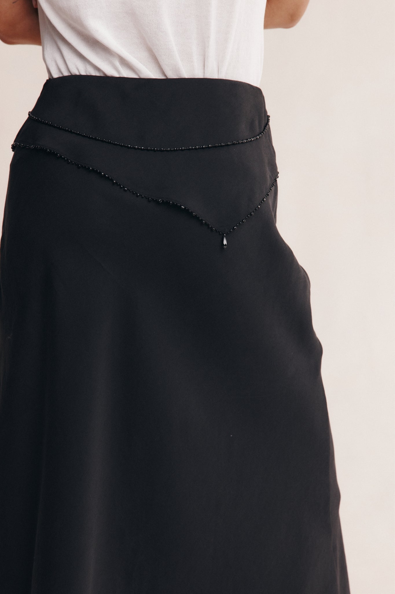 FLORIANE SKIRT - BLACK