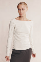 THALIA LONG SLEEVE TEE - SILT