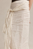 CASTER SKIRT - IVORY