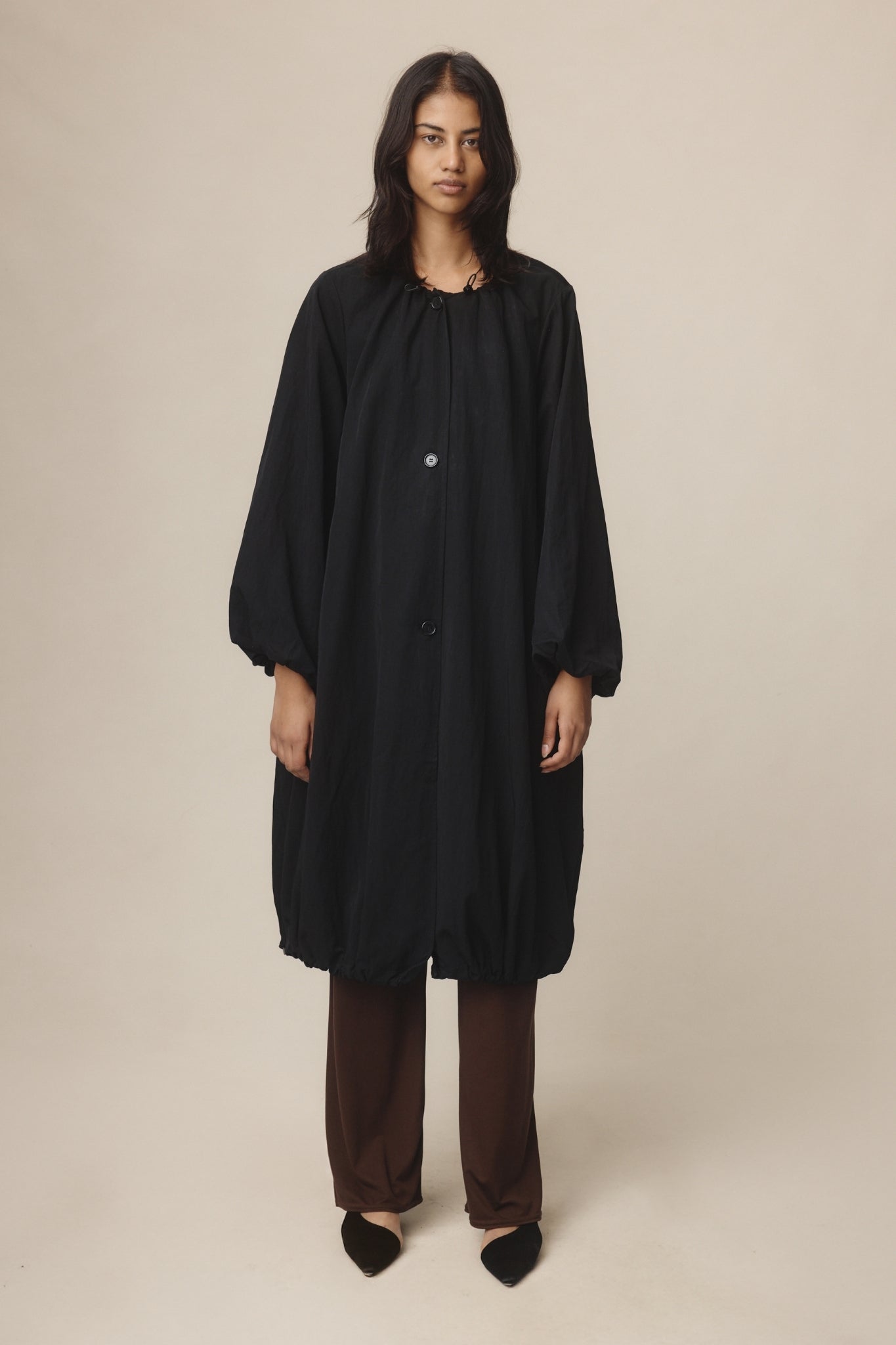 EUGENE COAT - BLACK
