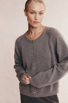 BABETTE CARDIGAN - SQUIRREL