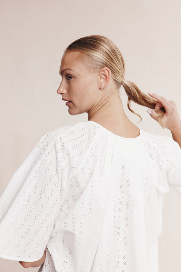 LIBERTY SHORT SLEEVE SHIRT - IVORY