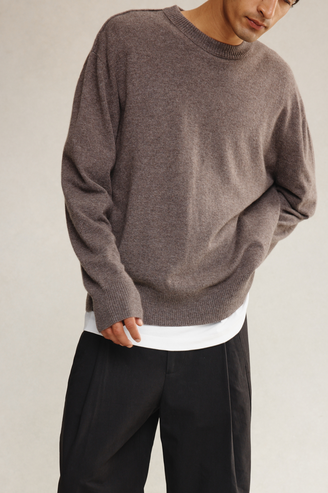 DIMITRI SWEATER - PORCINI