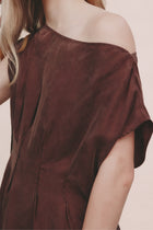 GAIA DRESS - CHOCOLATE