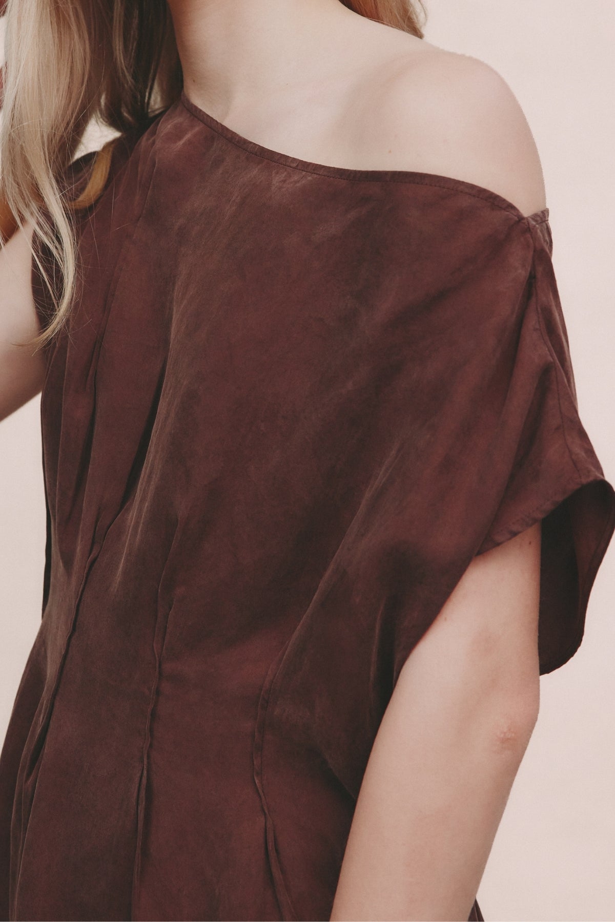 GAIA DRESS - CHOCOLATE