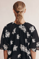 LIBERTY SHORT SLEEVE SHIRT - RICE FLOWER