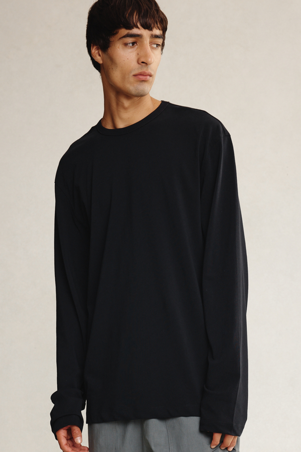 KOSTA LONG SLEEVE TEE - BLACK