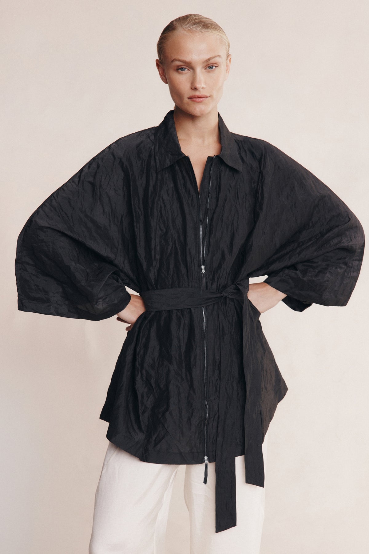 CHRISTIE COAT - BLACK