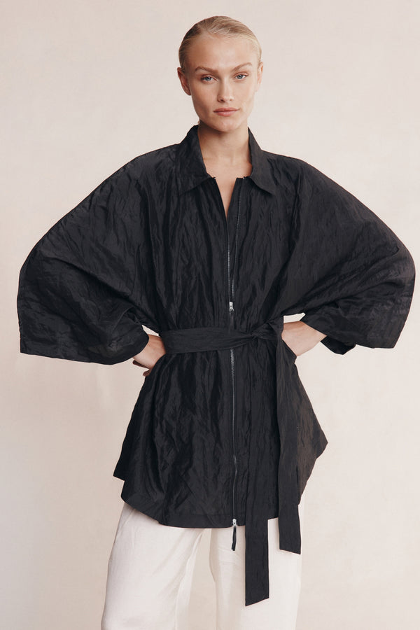 CHRISTIE COAT - BLACK