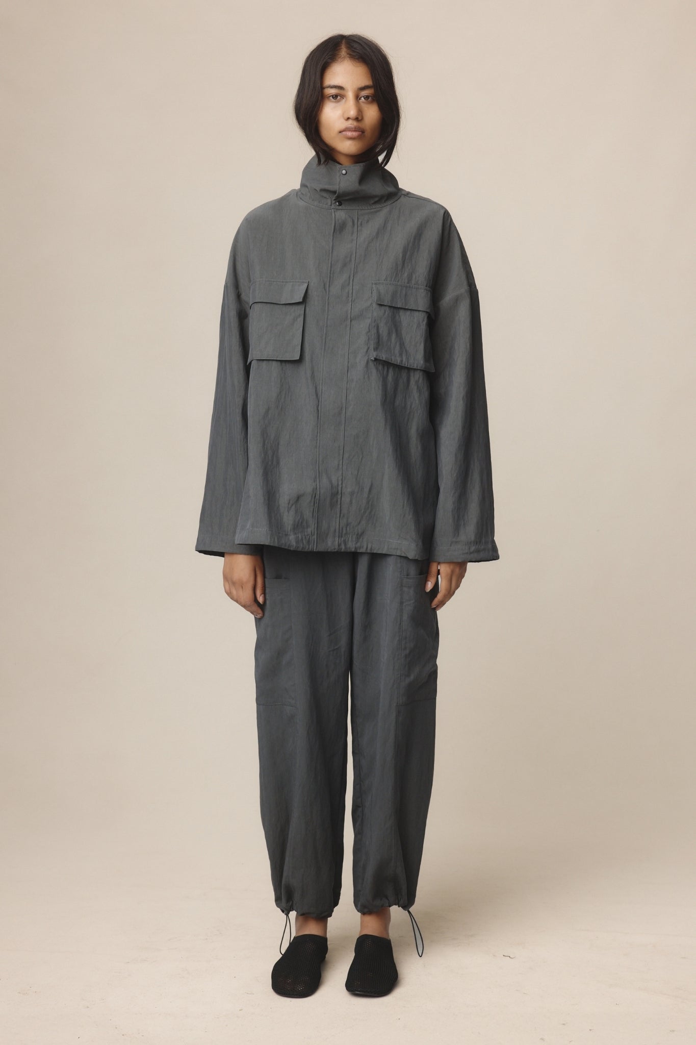 GRAY JACKET - CHARCOAL