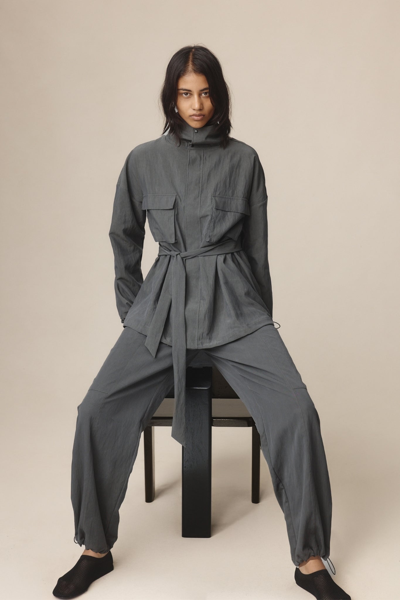 GRAY JACKET - CHARCOAL