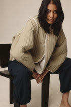 AGNES JACKET - PUTTY