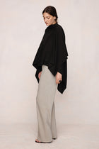 MATILDA PONCHO - BLACK
