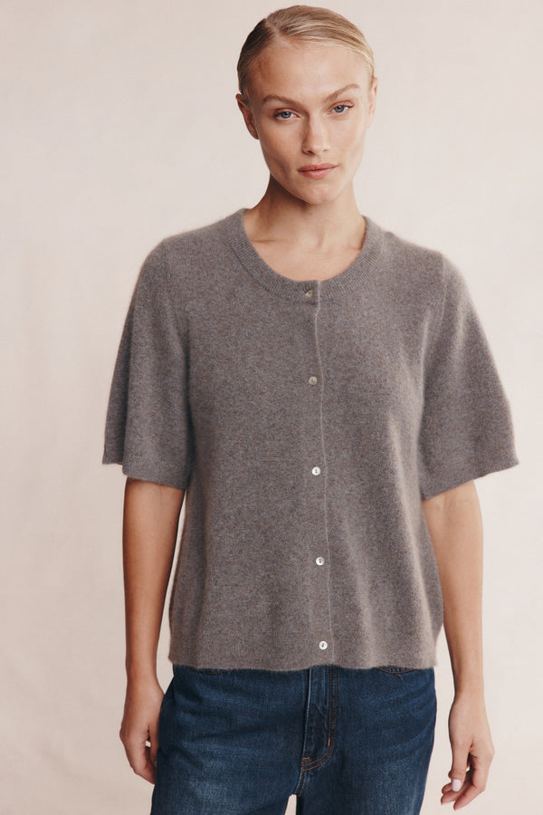 ORIELLE CARDIGAN - SQUIRREL