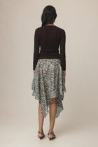 INEZ SKIRT - ECHO PRINT
