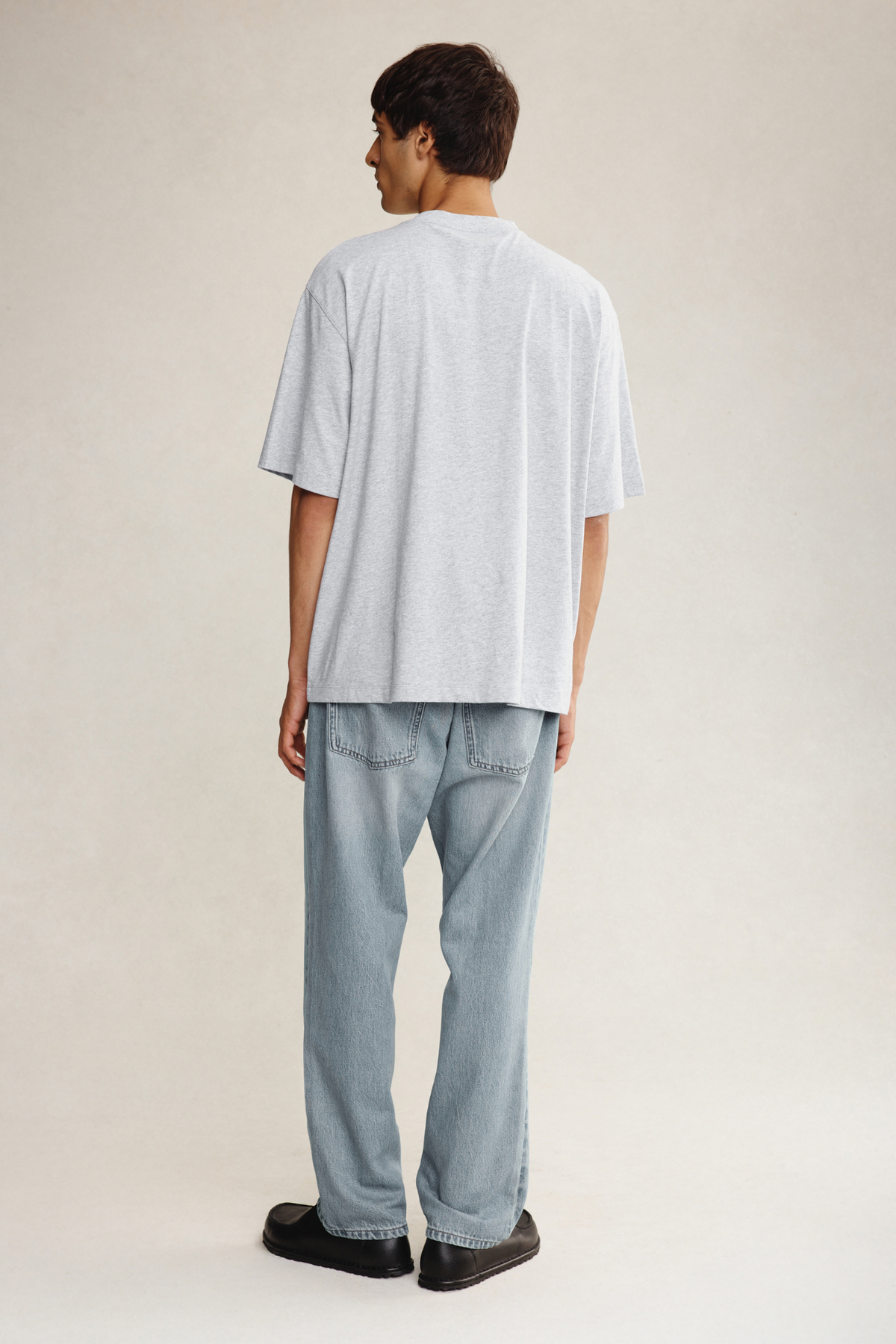 GILL TEE - GREY MARLE