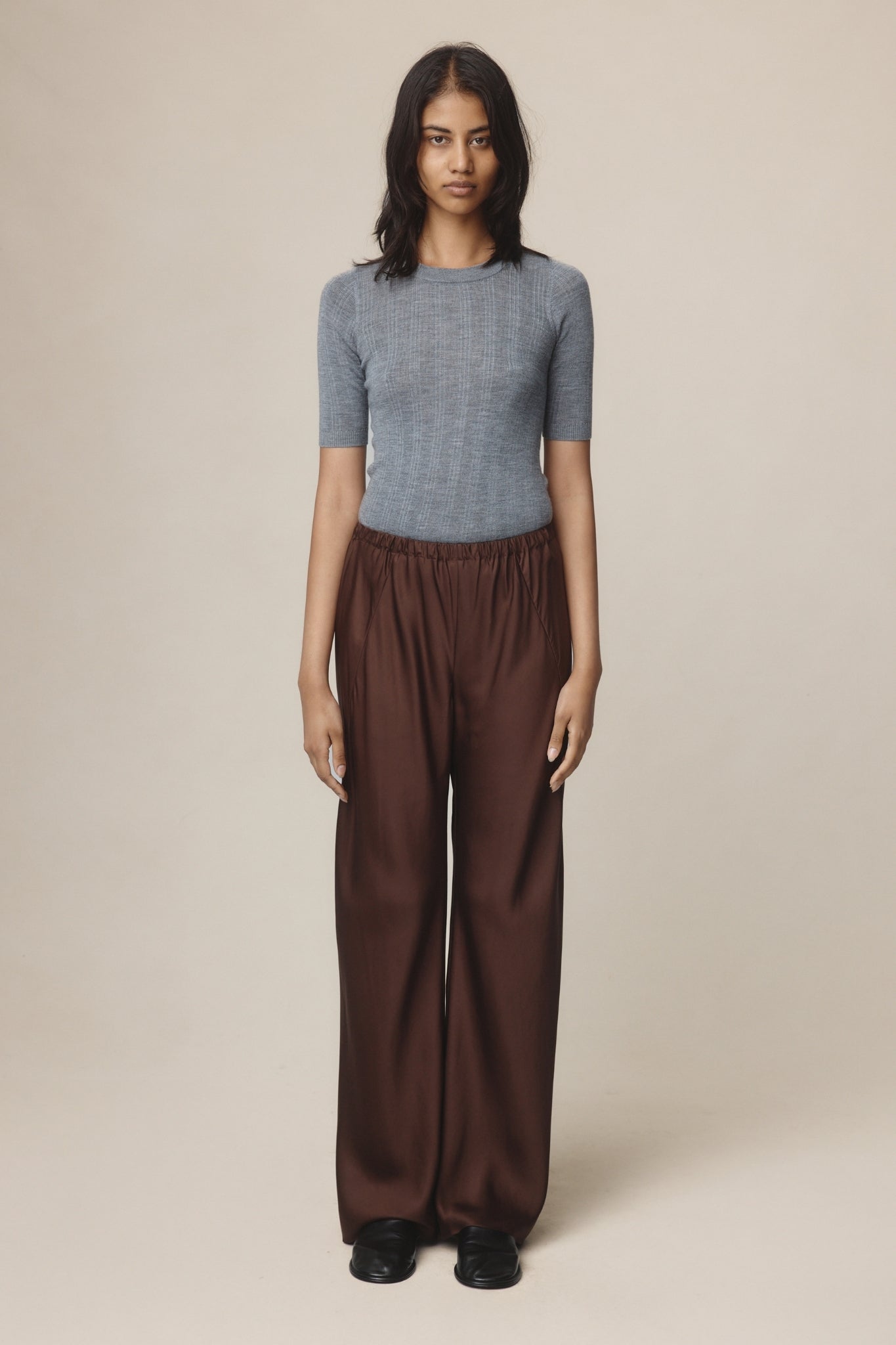 ALICIA PANT - CHESTNUT
