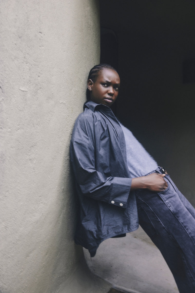 EDIE SHIRT - CHARCOAL