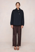 AGNES JACKET - BLACK / TAPENADE