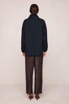 AGNES JACKET - BLACK / TAPENADE