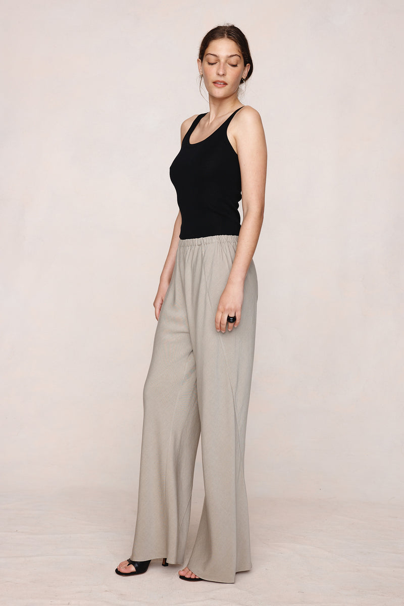 ALICIA PANT - GREIGE