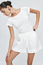 ALISA SHORT - BLANC