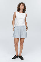 ALISA SHORT - BLEU STRIPE