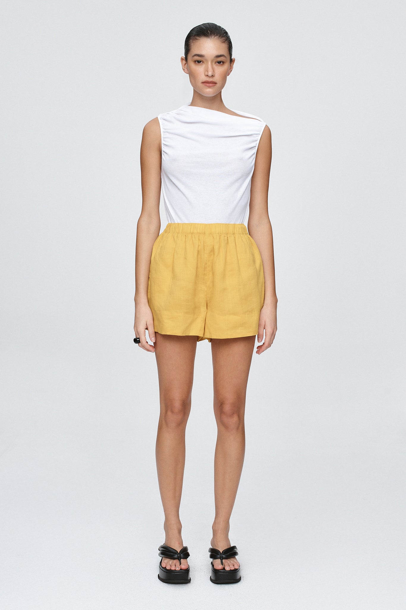 ALISA SHORT - MARIGOLD