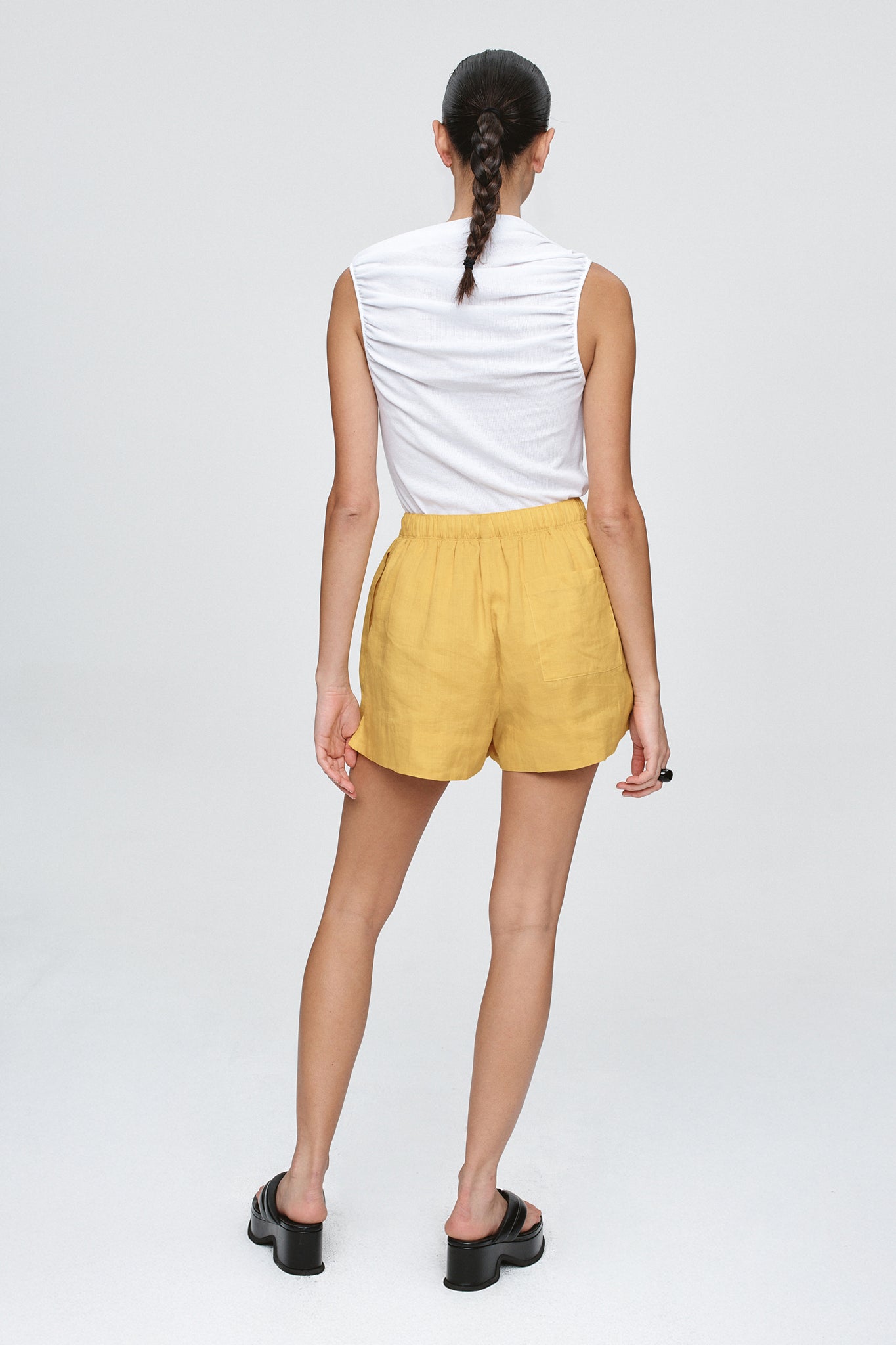 ALISA SHORT - MARIGOLD