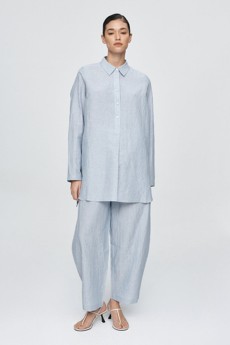 ANDERS DRESS - BLEU STRIPE