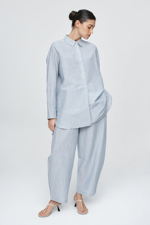 ANDERS DRESS - BLEU STRIPE