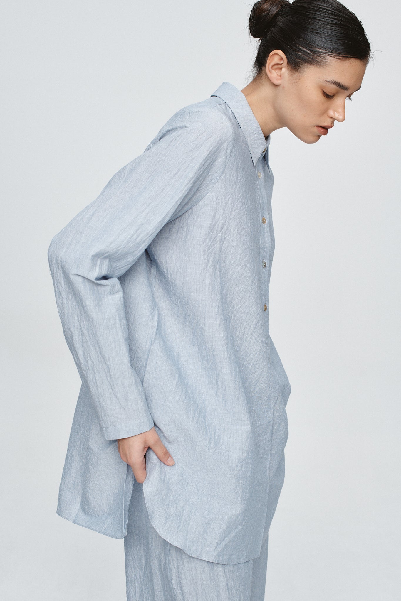 ANDERS DRESS - BLEU STRIPE