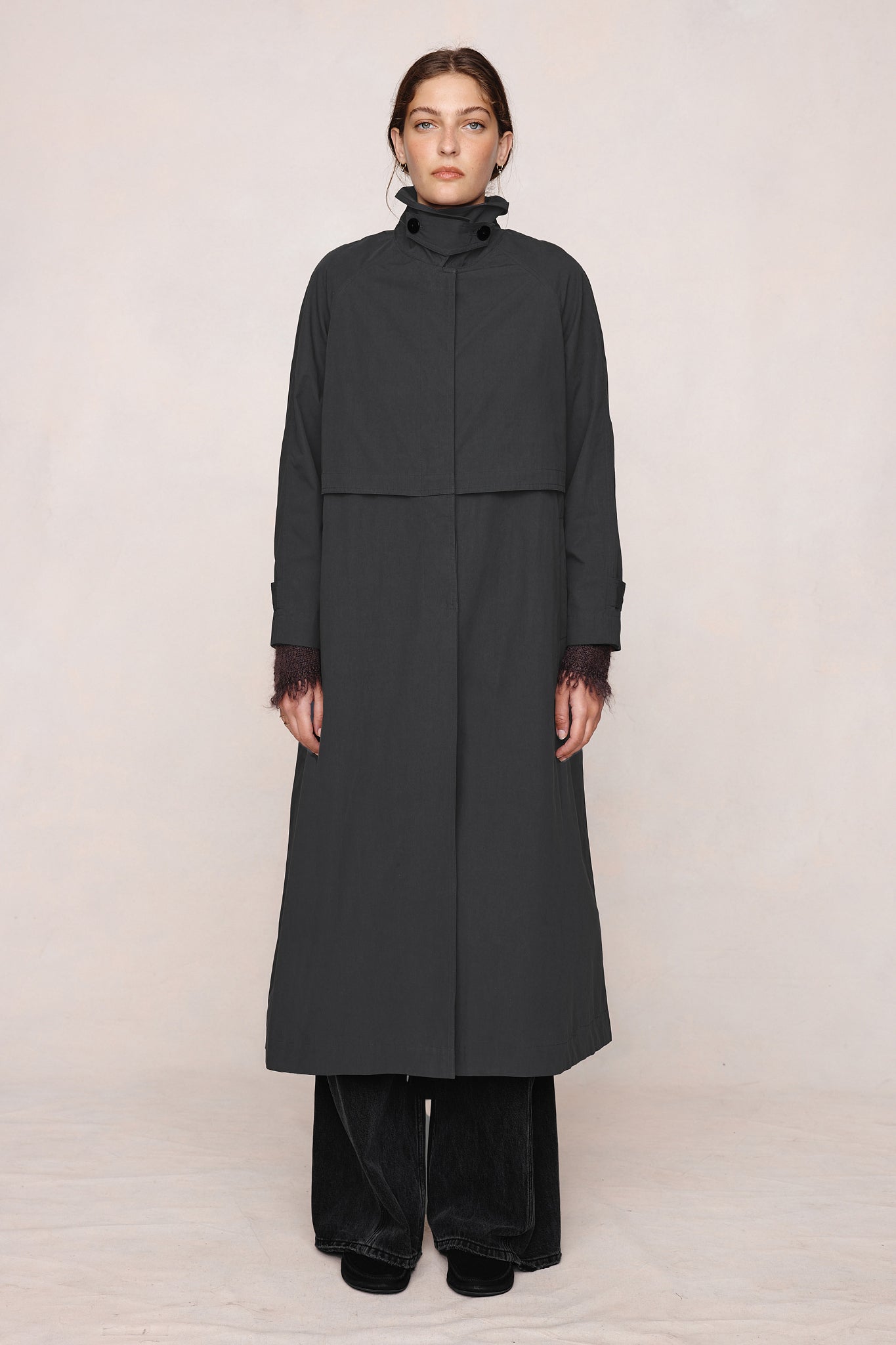 ANGELO COAT - BLACK