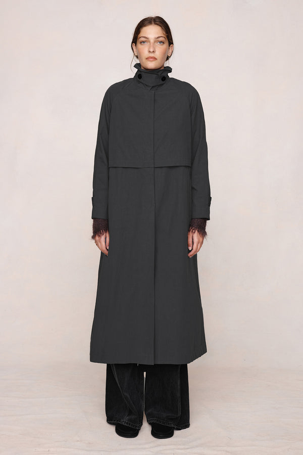 ANGELO COAT - BLACK