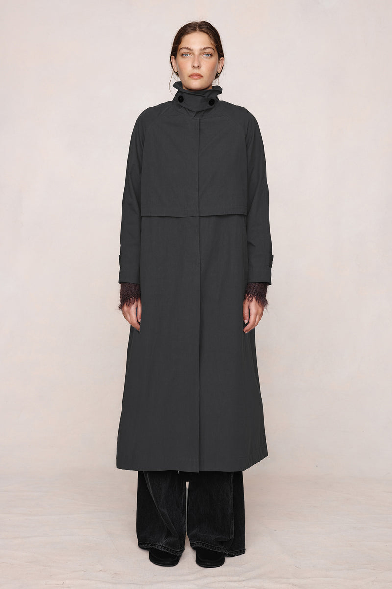ANGELO COAT - BLACK