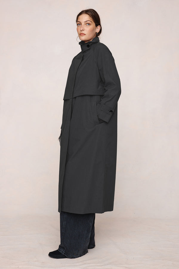 ANGELO COAT - BLACK