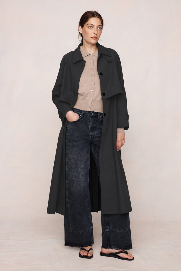 ANGELO COAT - BLACK