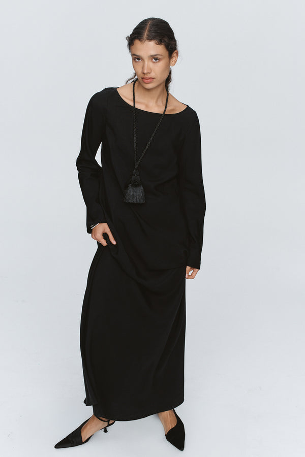 ANJA DRESS - BLACK