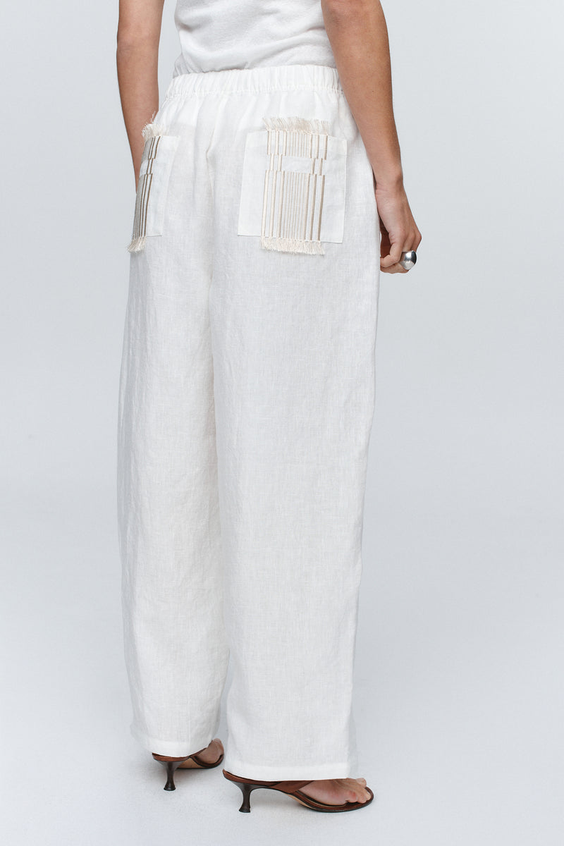 ATTICUS PANT - IVORY