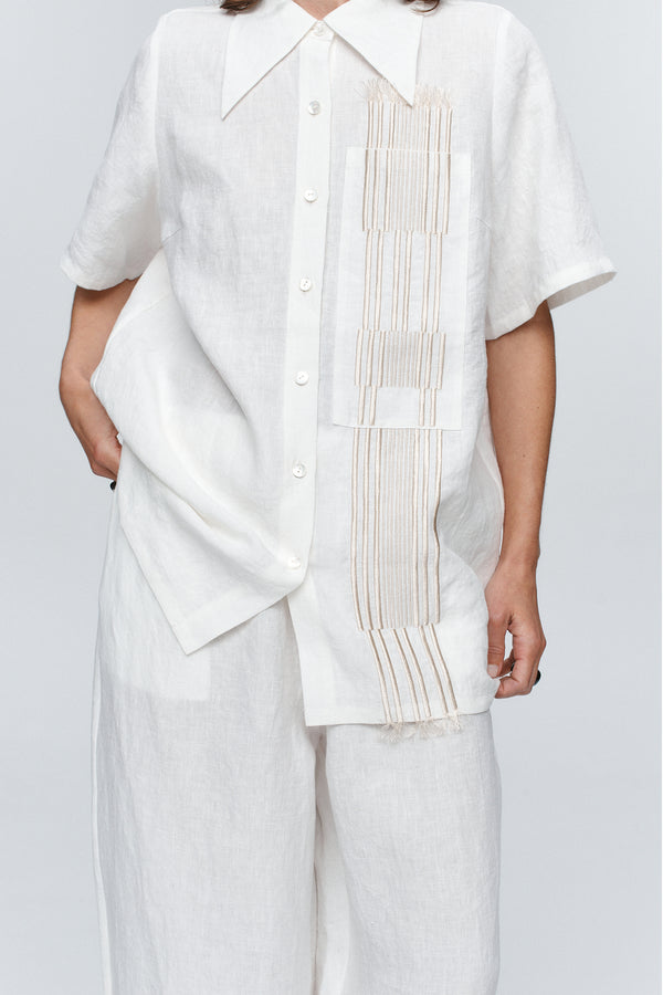 ATTICUS SHIRT - IVORY