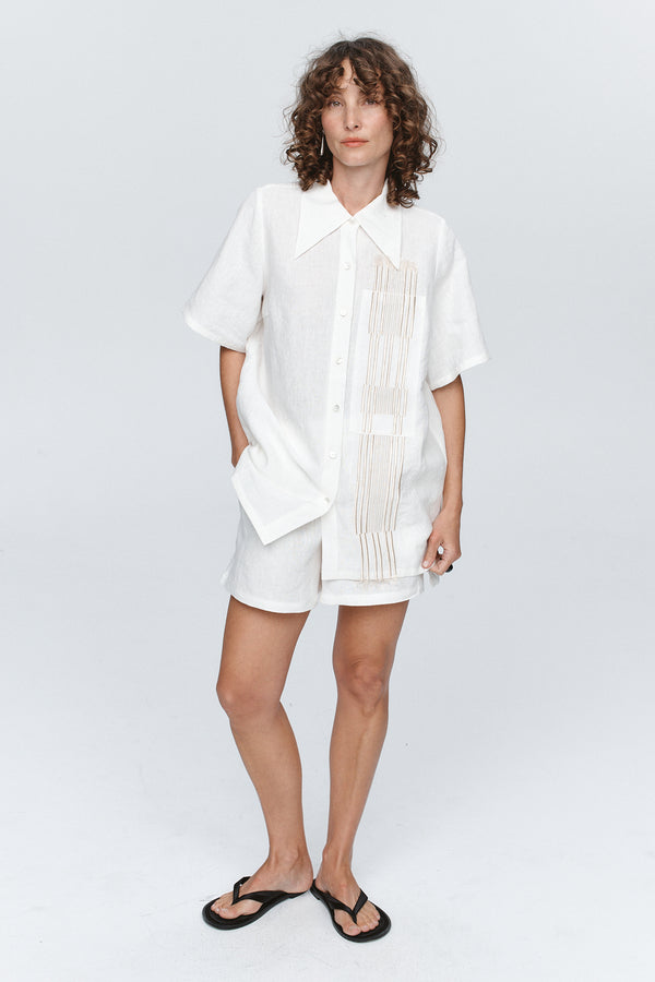 ATTICUS SHORT - IVORY