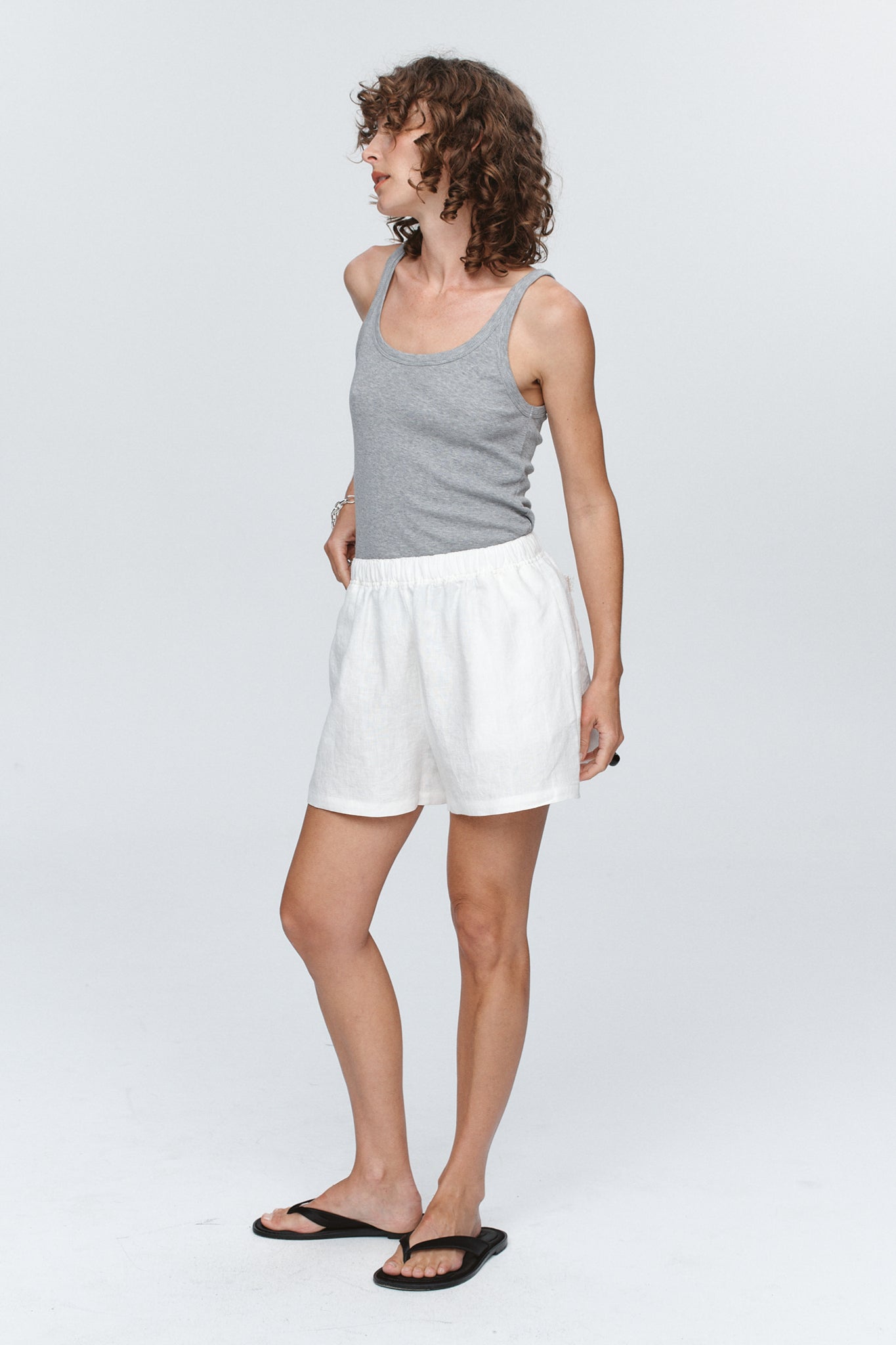 ATTICUS SHORT - IVORY
