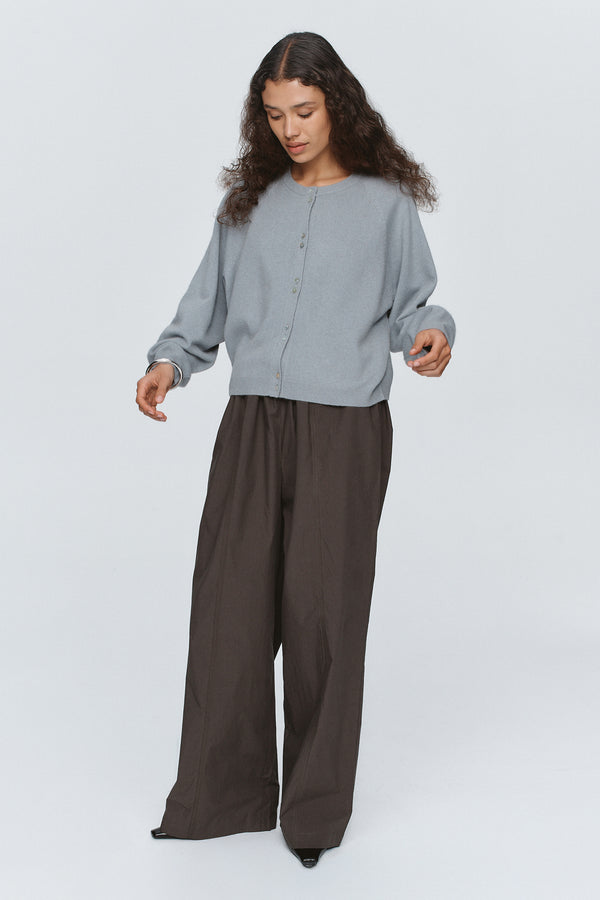 BABETTE CARDIGAN - HEATHER