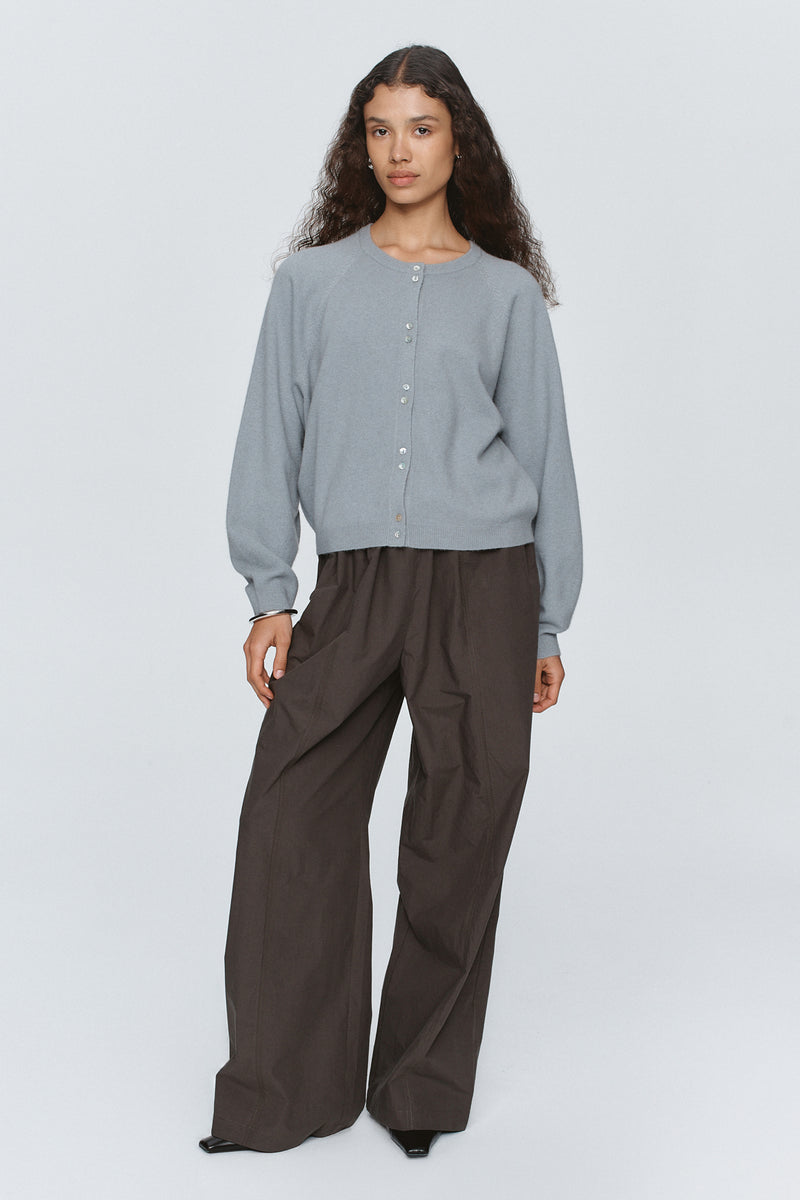 BABETTE CARDIGAN - HEATHER