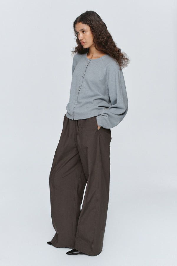 BABETTE CARDIGAN - HEATHER