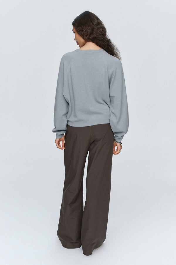BABETTE CARDIGAN - HEATHER
