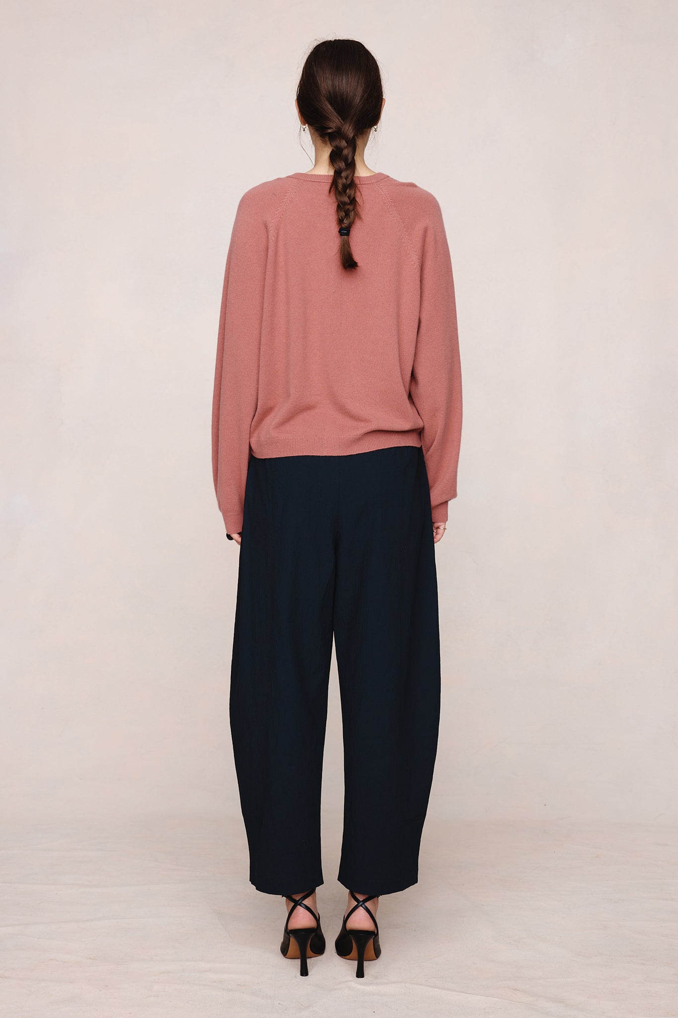 BABETTE CARDIGAN - ROSEWOOD