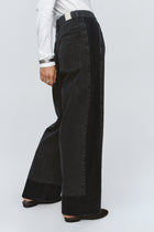 BORDER JEAN - BLACK/BLACK WASHED