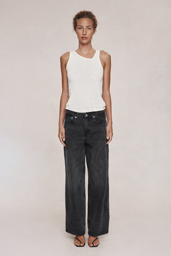 BORDER JEAN - FADED BLACK